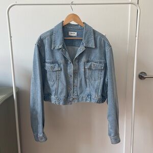 Aged crop jacket